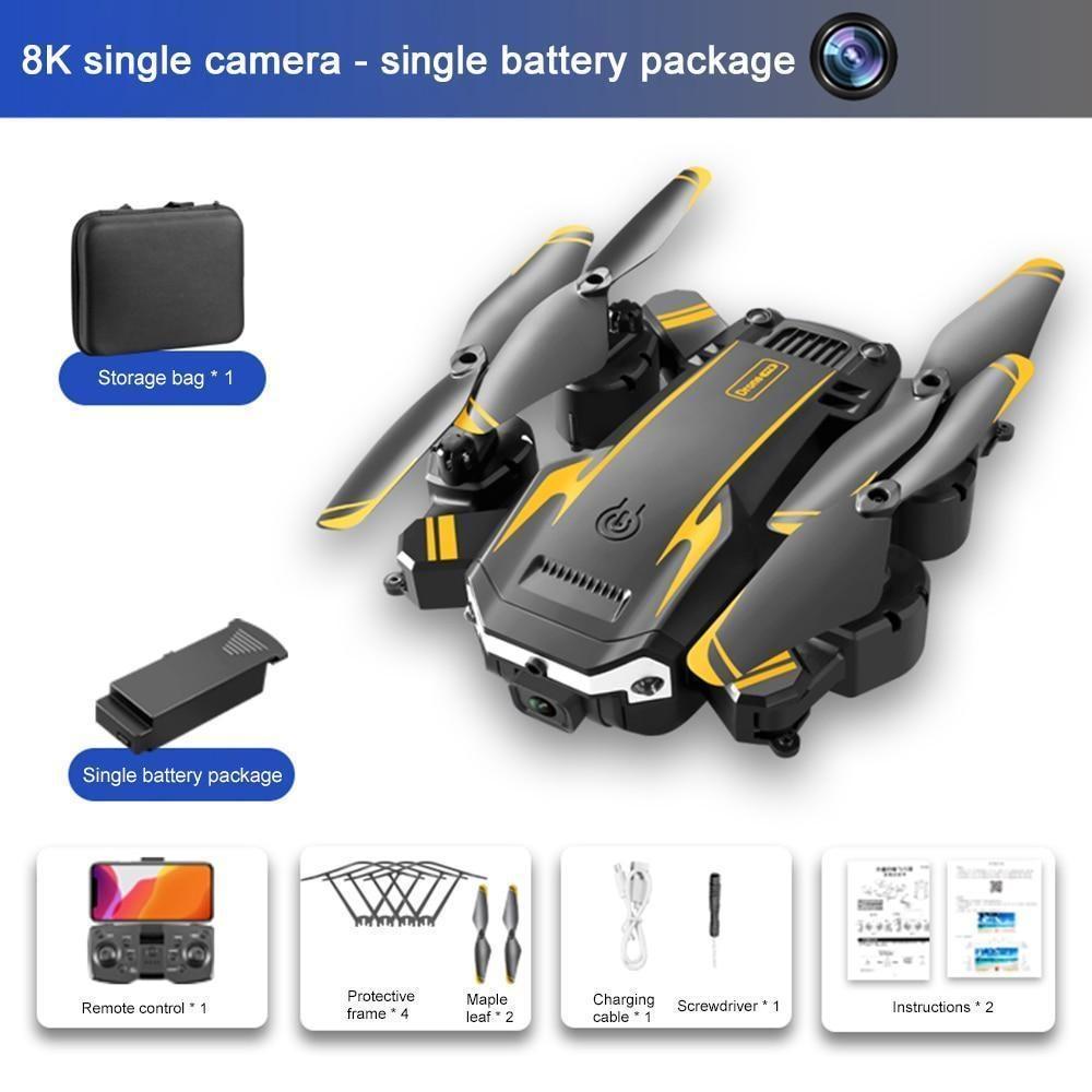 New Drone Dual 8K HD Camera Professional Wifi 5G GPS Four Way Obstacle Avoidance Optical Flow Positioning Hovering Aerial Photograph Drone