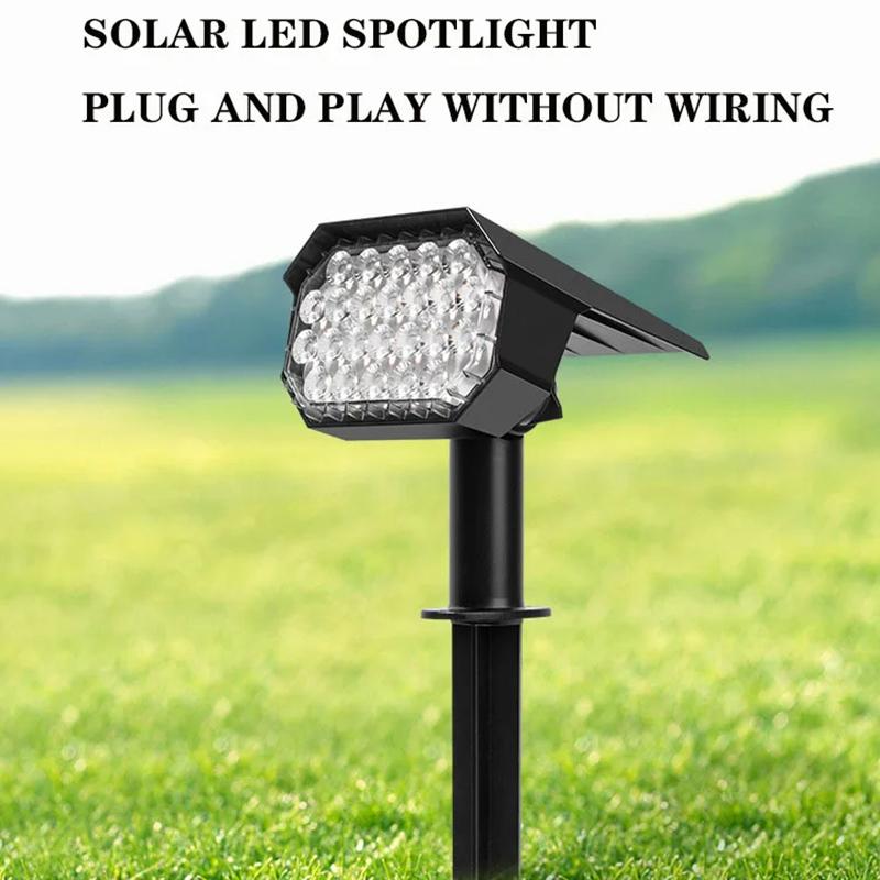 

YH0528 1Pc IP65 Solar Powered Outdoor Landscape Light Lawn Ground Lamp A