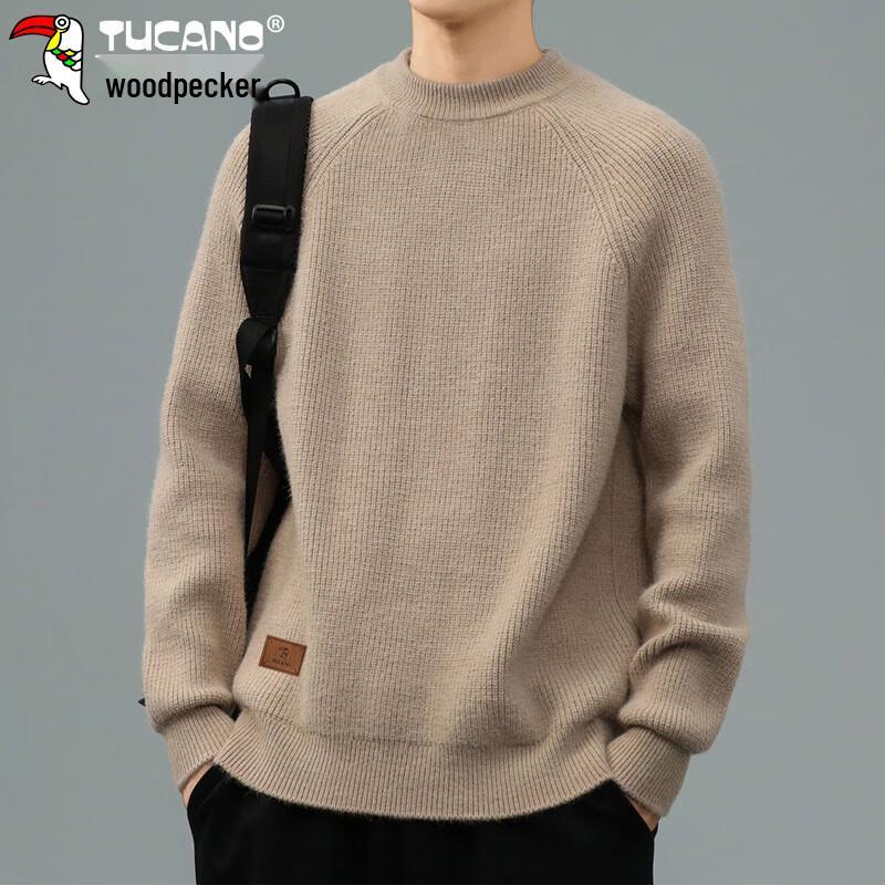 Tucano Men's Autumn/Winter Thick Round Neck Sweater
