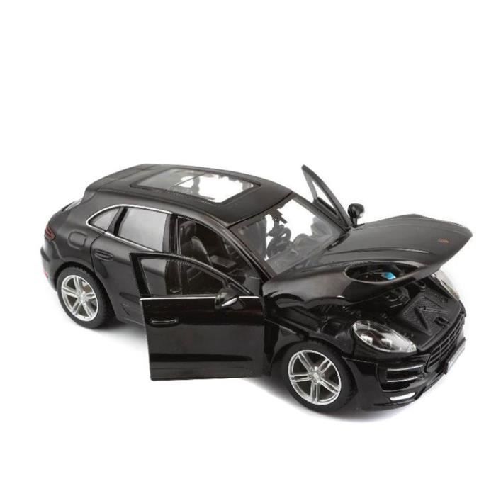 Modèle Réduit De Voiture De Sport - BBURAGO - Porsche Macan - Noir - Echelle 1/24