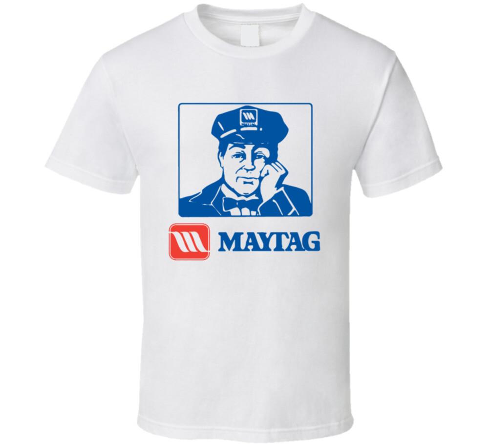 Maytag Repairman Appliance Repair Mascot T Shirt Mens Womens Tees Top S
