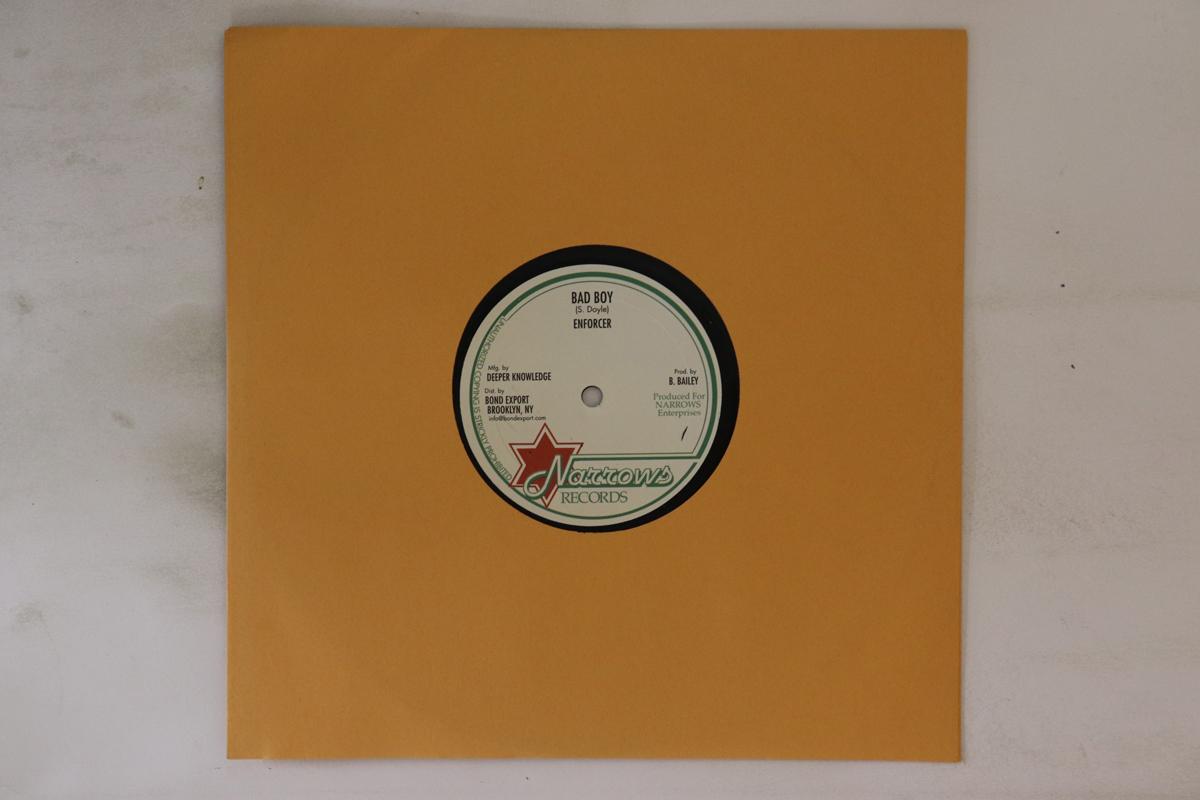 

10inch Record ENFORCER / LITTLE ROY - Bad Boy / Leaving Rome DKR095 NARROWS RECORDS 2012 US Reggae, Ska & Dub Used