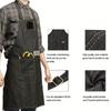 1 Stück Friseurumhang Denim Schürze Wasserdicht Verstellbar Salon Arbeitskleidung Jeans mit Taschen Friseuruniform