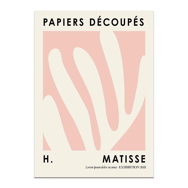 Henri Matisse Poster Flower Canvas Painting Art Nordic Leaf Posters Prints Wall Pictures for Living Room Home Decor Unframed