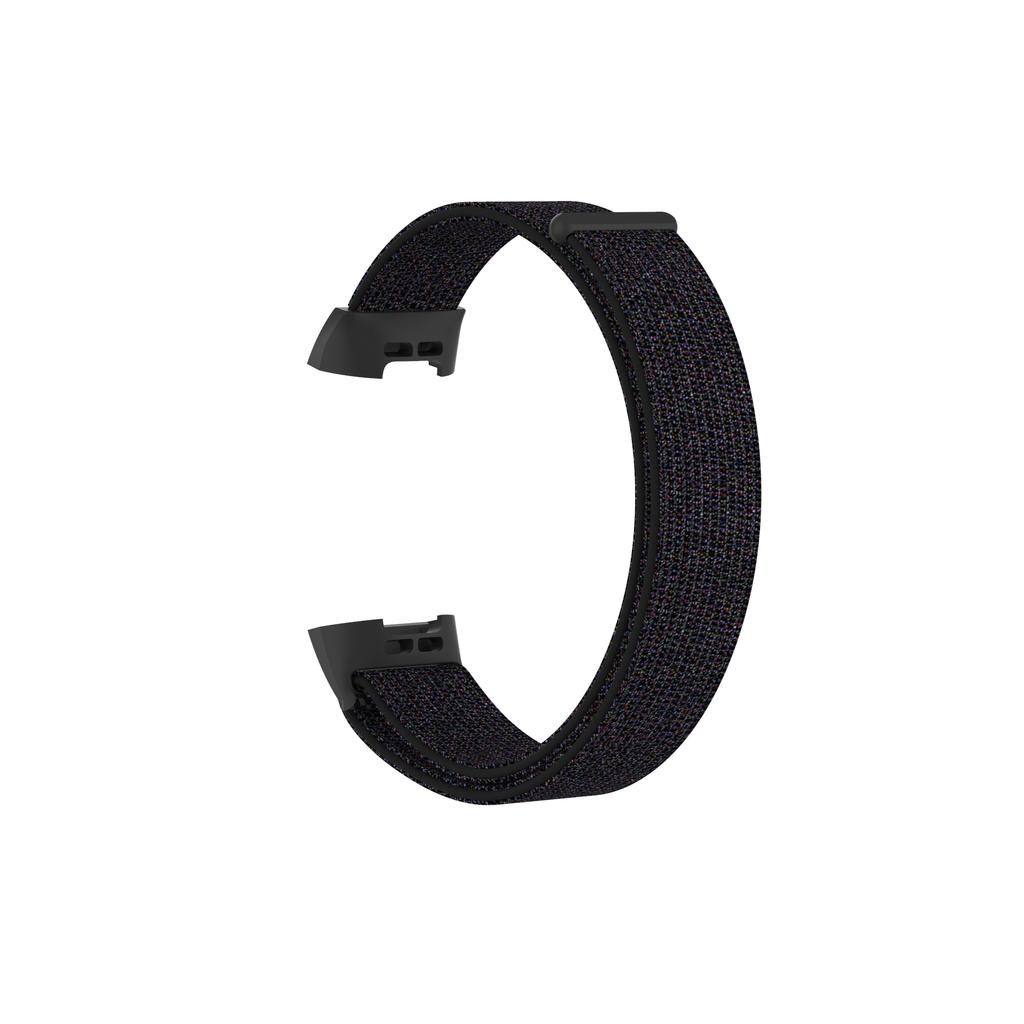 Closure Nylon Watch Band Strap for Fitbit Charge 4/3