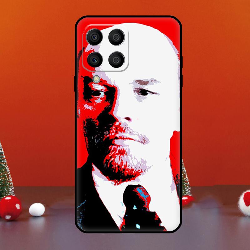 

lenin Soviet Union flag For Samsung Galaxy M21 M31 M55 M15 M11 M13 M33 M35 M53 M14 M34 M54 M12 M32 M52 M06 M16 Case Samsung M51