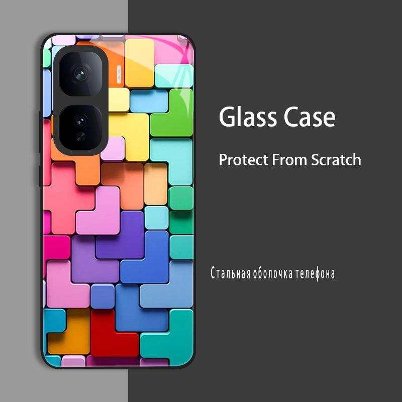 For Vivo IQOO Neo 10 Pro Neo10 Case Cover Tempered Glass Case Hard CoqueBumper For iQOO Z9 Turbo Z9S Pro Z9X Protect Case
