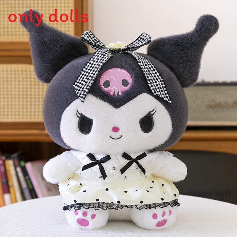 Melody Plush Dolls With Dress And Bow Decoration For Girls And Boys With Sleep Support