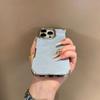 Applicable To IPhone16PRO Velvet Snow Mountain Pattern Mobile Phone Case Apple 15 Creative High End 14 Drop Protection Case