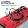 For Samsung Galaxy S25/S24 Magnetic Case TPU+PC Protective Cover with Ring Kickstand