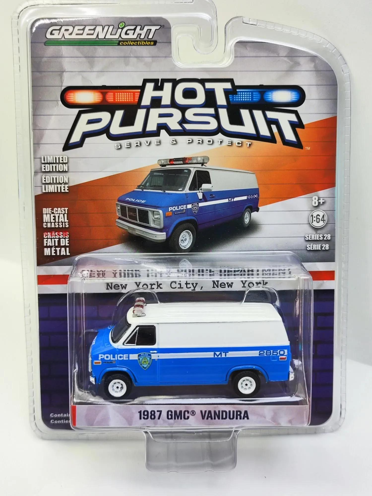 

GreenLight 1:64 1987 GMC Vandura High Simulation Alloy Car Model Collectible Toy Gift Souvenir Display Ornament