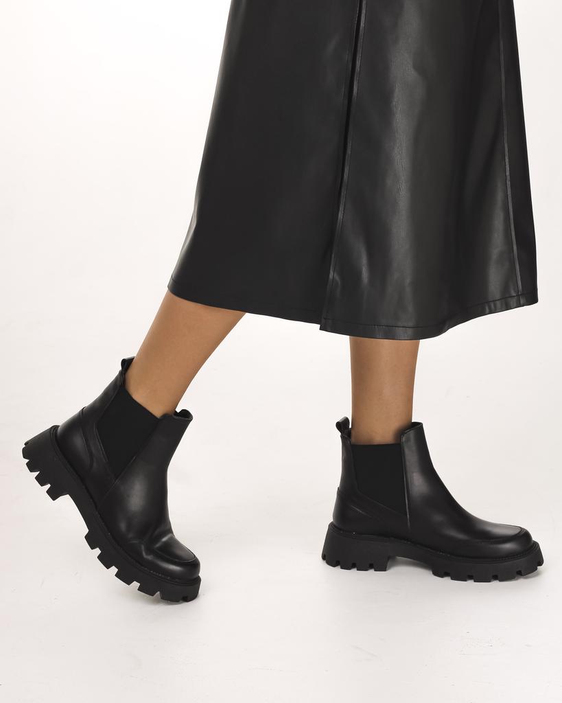 Chelsea Boots Kento 2040 36 schwarz Leder