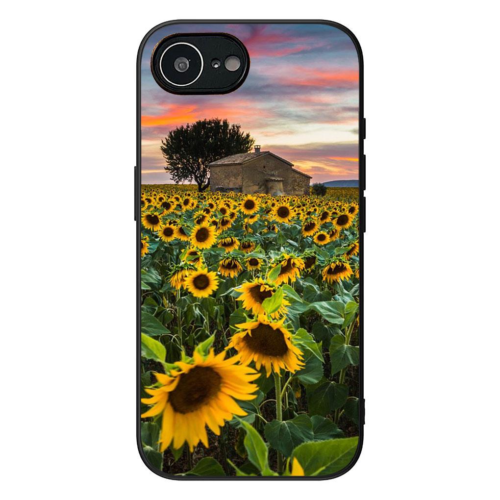 

Phone Cover for OPPO A38 A18 A17 A40 A60 A80 A16 A78 A79 A54 A58 A57 4G 5G Casing Case Sunflower Flower Art Painted Colourful OPPO A54 4G