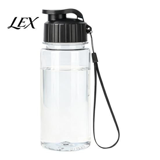 Matte Texture Water Bottle Sports Bottle, with Flip Lid And Lanyard, Portable Leak-proof PET Cup, Lightweight Fitness Jug, for Gym School Office