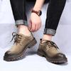Fashion Hot selling Trendy men's new leather shoes Luxury Adolescent adult leisure dressing styles outdoor party walking men's shoes