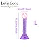Transparent Dildo Suction Cup Jelly Dick Women Sex Toys Soft  Masturbators Penis