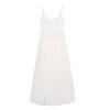 Koreanische Atmosphäre sanftes weißes Latzkleid Kinder Frühling Neu Erste Liebe Temperament langes Kleid