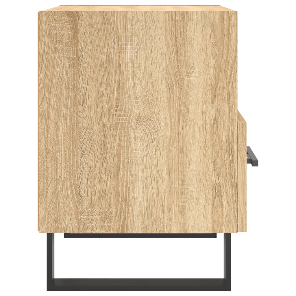 Szafka Nocna, Dąb Sonoma, 40X35X47,5 Cm Materiał Drewnopochodny
