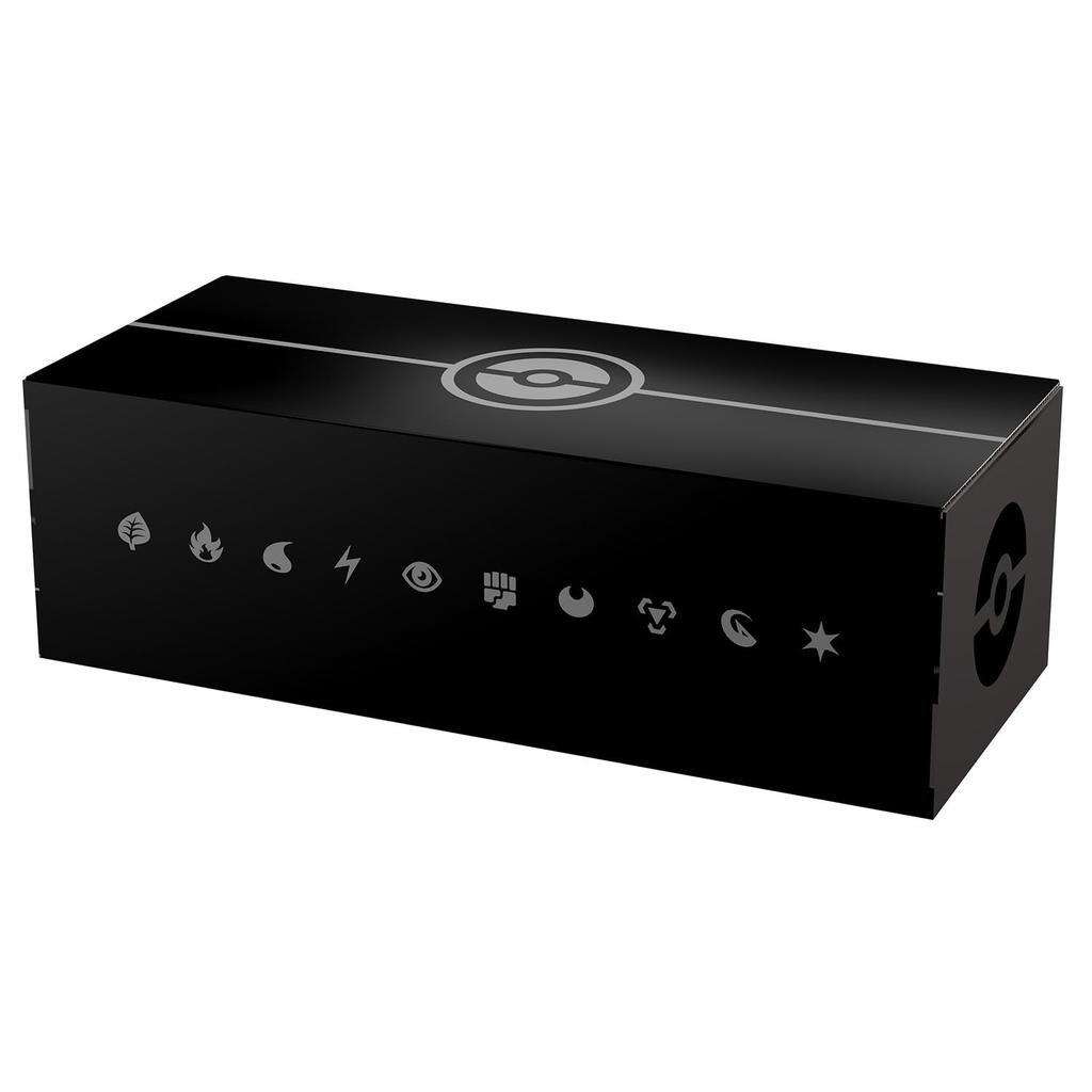 POKEMON Center Original Pokemon Card Game Long Card Box Black