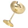 Flower Spike Design Stainless Steel Goblet Engraved Design Wine Cup Martini Glass  Camping Pool