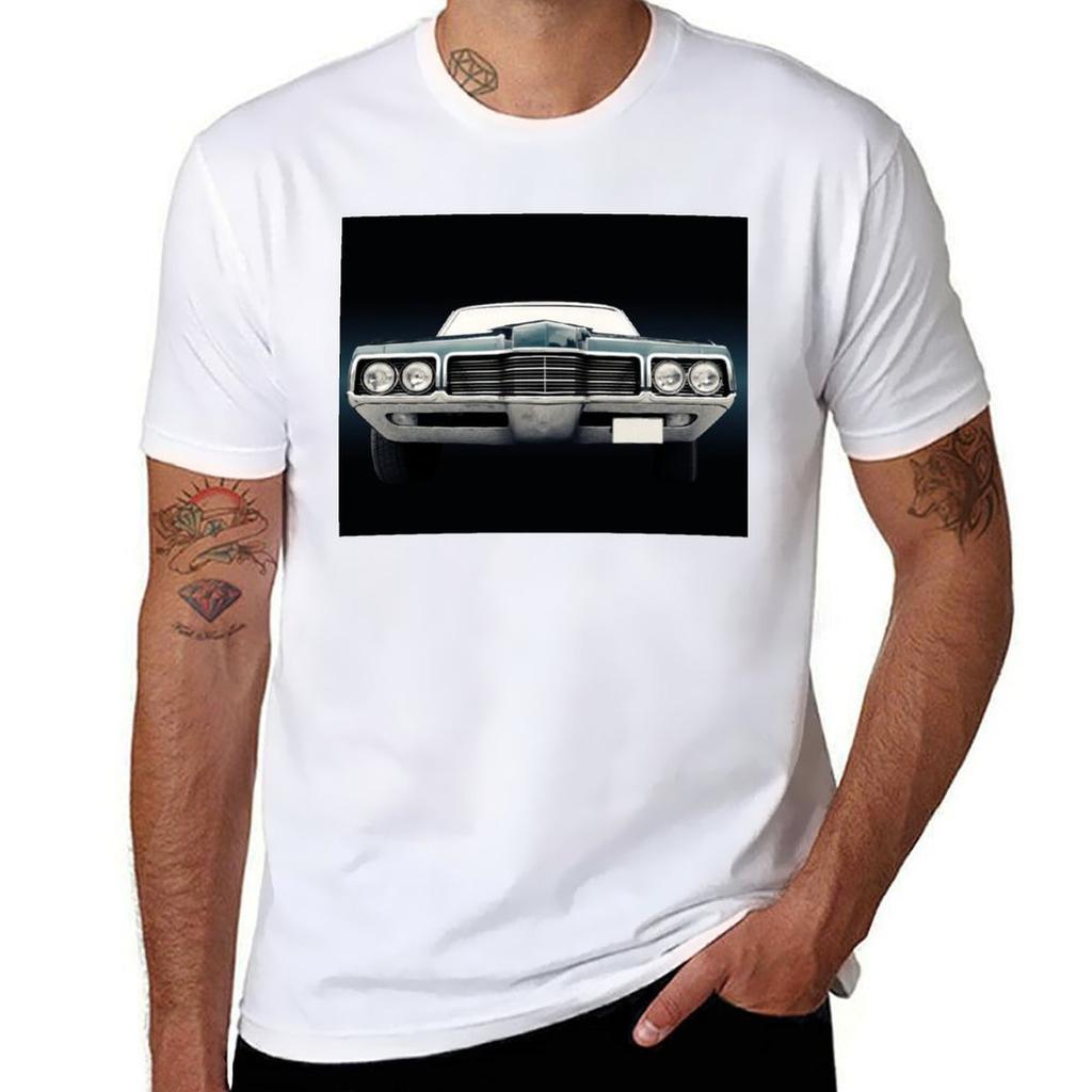 Us American Classic Car Thunderbird 1971 Tshirt Sun Block Outdoor Tshirt