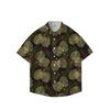 Summer 3D Printed Short Sleeve Flower Shirt Men'S Vintage Hawaiian Beach Casual Loose Men'S Large Size Shirt