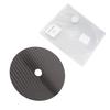 CD DVD Stabilizer Carbon Fiber 0.2mm Tuning Mat Disc Stabilizer for Top Tray Player