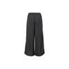 adidas Originals Logo Print Straight Leg High Waist Vintage Loose Casual Pants Women Pants Black IP7137