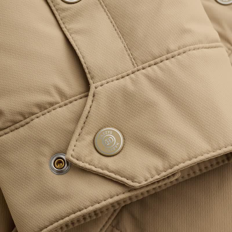 HAZZYS Men's Goose Down Puffer Jacket
