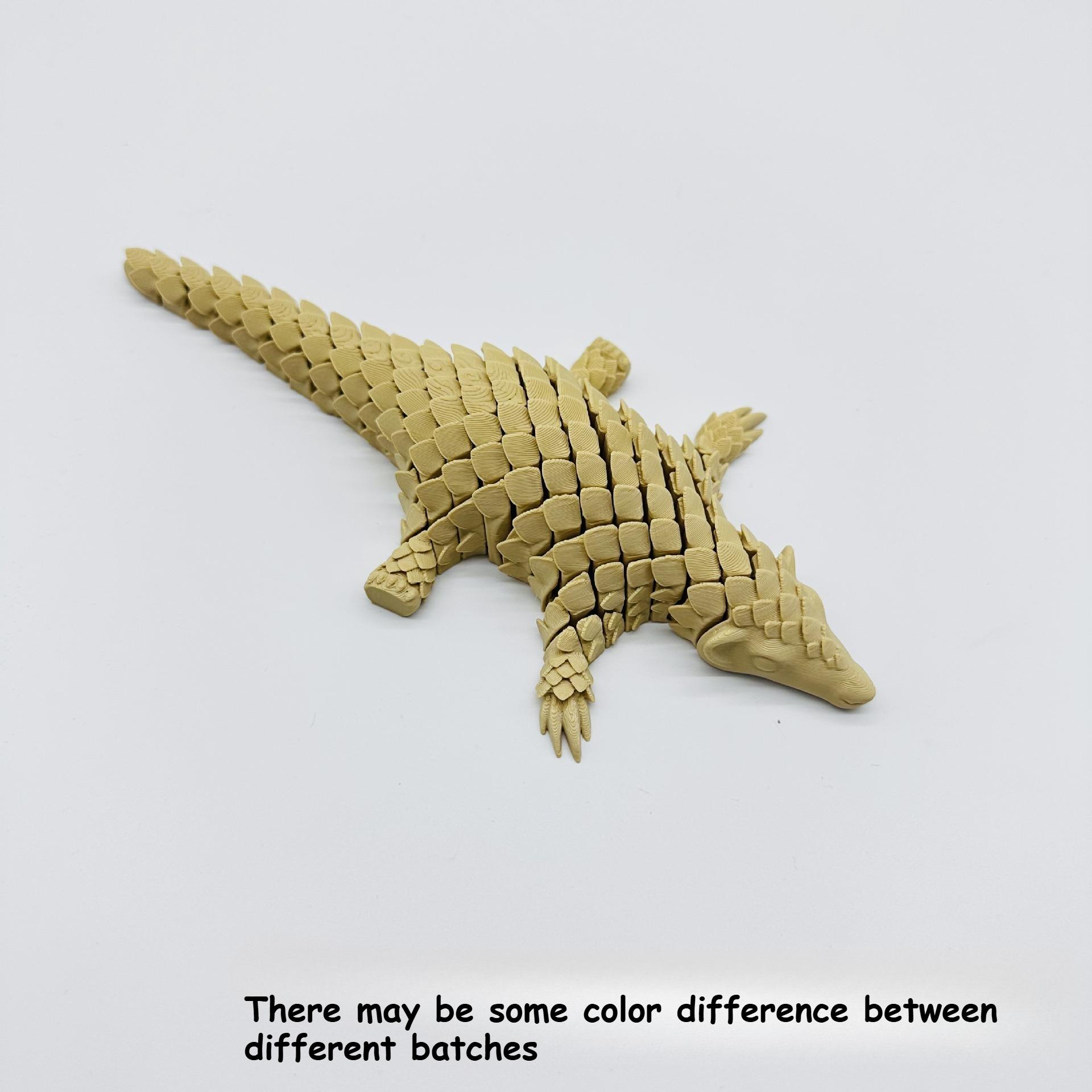 

3D Printed Cute Pangolin Sculpture Hand-Painted Animal Figurine Office Desk Ornament Easter, Office Desk Decor, Party Decoration