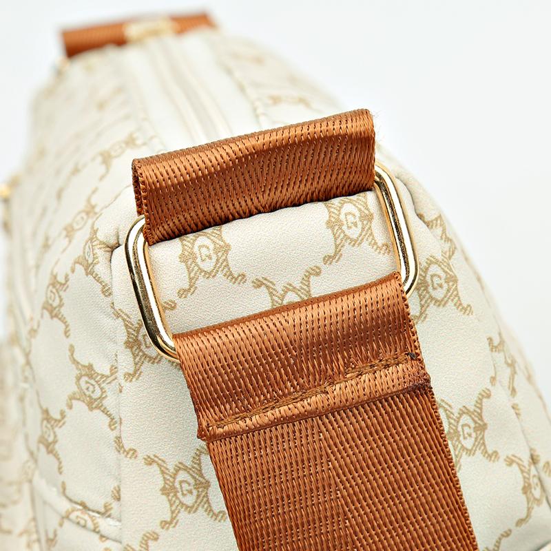 Mittleres Alter Muttertasche Damen-Umhängetasche mit Aufdruck