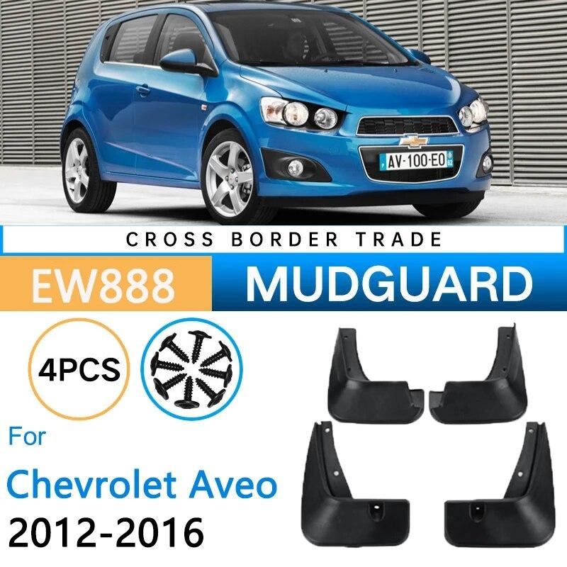 

Передние и задние автомобильные брызговики для Chevrolet Aveo Sonic T300 2012 2013 2014 2015 2016 Брызговики грязевое крыло авто аксессуары
