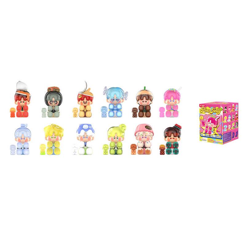 POP MART PINO JELLY Taste Personality Test Collection Figure Mystery Boxes, Single Mystery Box