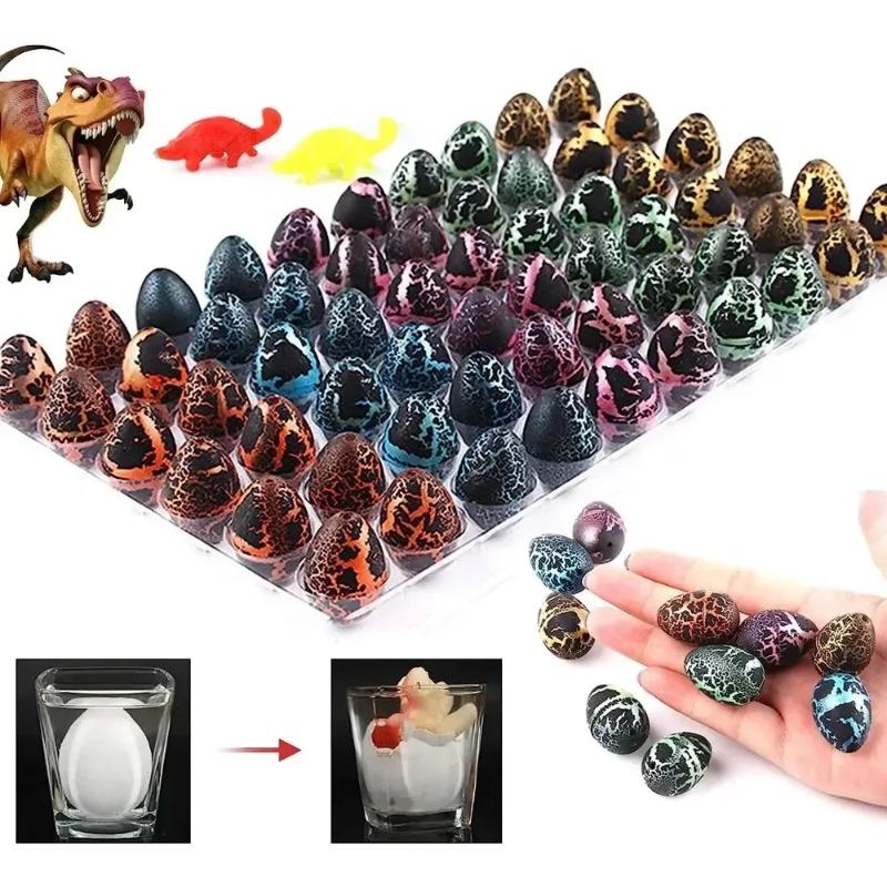 New 10pcs/set Magic Hatching Growing Dinosaur Add Water Grow Egg Animal Breeding Process Educational Teaching Funny Toy For Gift