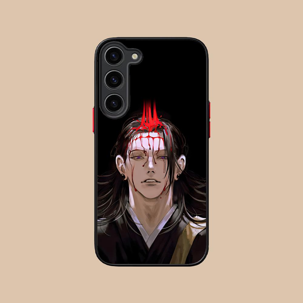 Jujutsu Kaisen Geto Suguru Silicone Mobile Phone Case for Samsung Galaxy S26 S25 S24 S23 S22 S21 Plus FE Ultra Colorful Cover