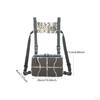 Chest Rig Bag Practical Multifunction Outdoor Pack for Hiking Fishing Travel
