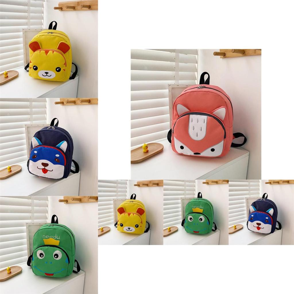 Cute Animal Pattern School Bag For Toddlers Breathable And Wear-resistant