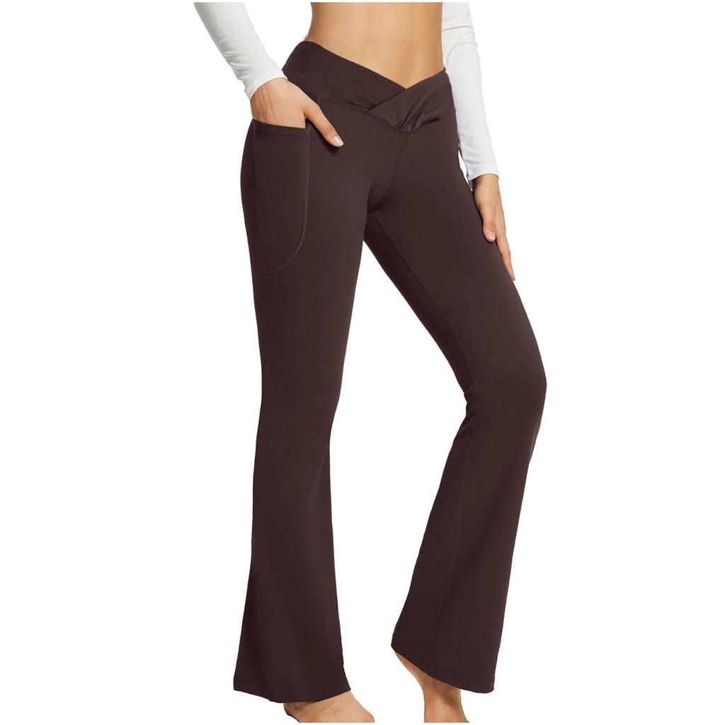2024 Spring/Summer High-Waisted Wide-Leg Slimming Yoga Pants for Women