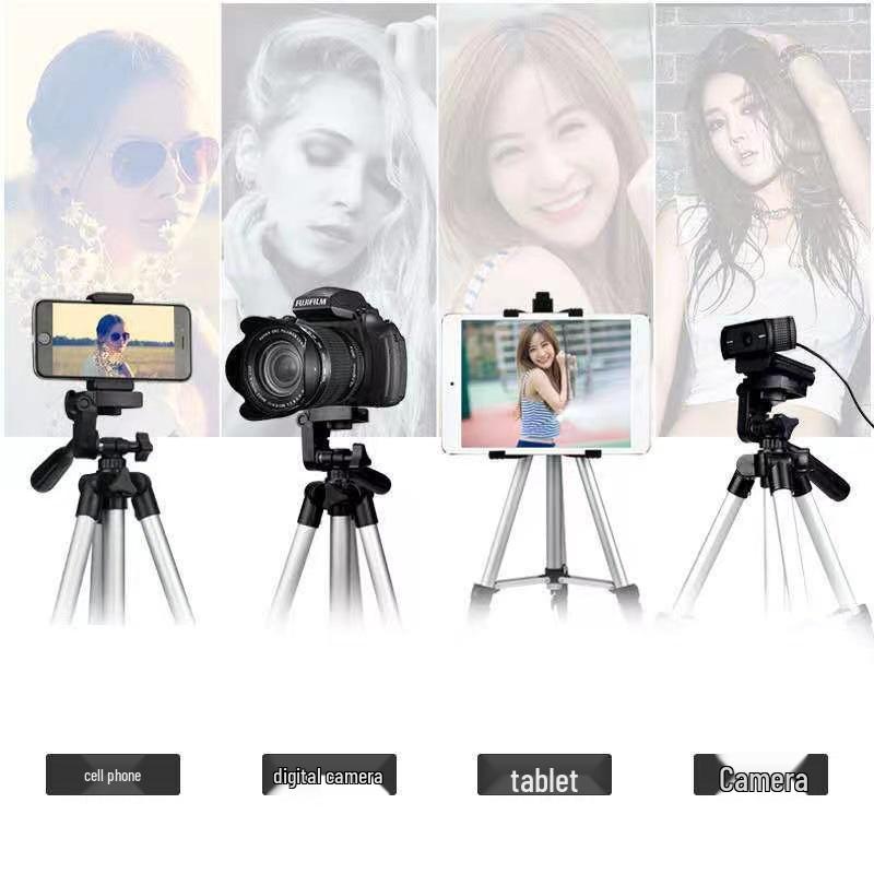 3110/3120 Mobile Phone Tripod Stand for Live Streaming and Photography