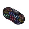 Roll-Up Drum Set Electronic Drum Kit 9 Silicon Drum Pads USB/Battery Powered with Drumsticks Foot Pedals for Children Kids