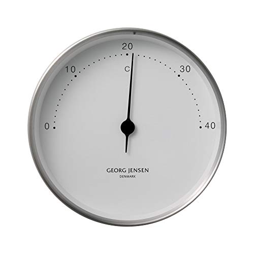 

Часы Georg Jensen, белый циферблат, HENNING KOPPEL, диаметр примерно 10 см, серебристые, 3587588