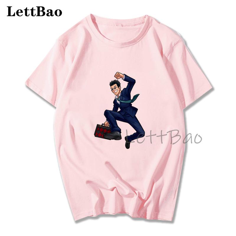 Leorio Hunter X Hunter T Shirt Man Summer Graphic Tees Women Japanese Anime Coming Oversize 3XL