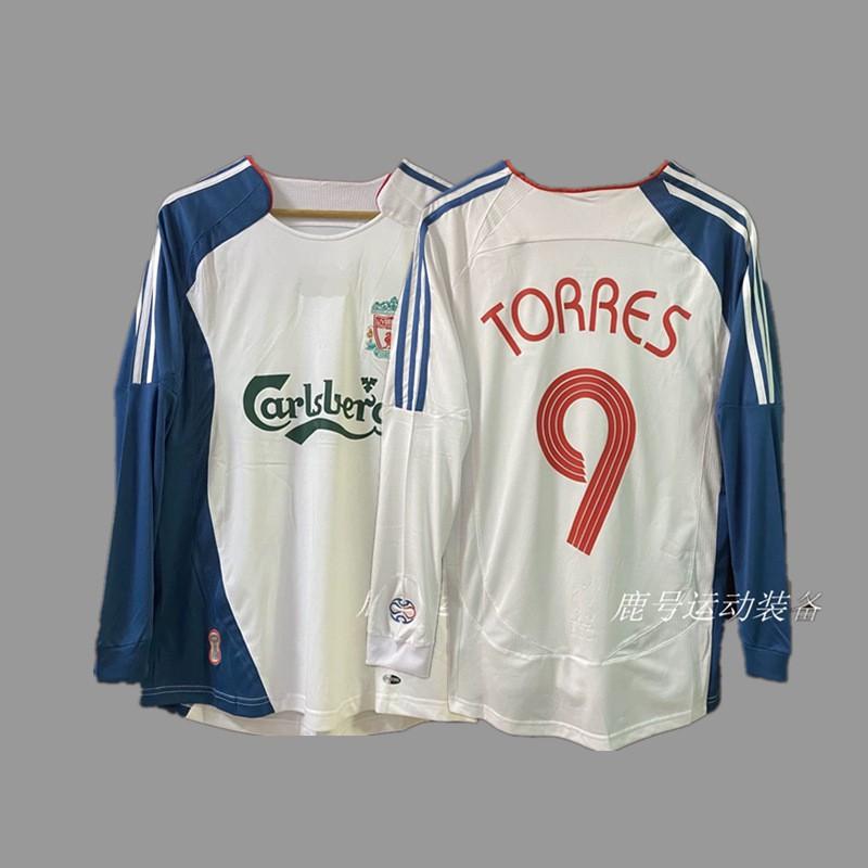 Vintage Long Sleeve Football Jersey Retro Soccer Shirt Men Women Sportswear