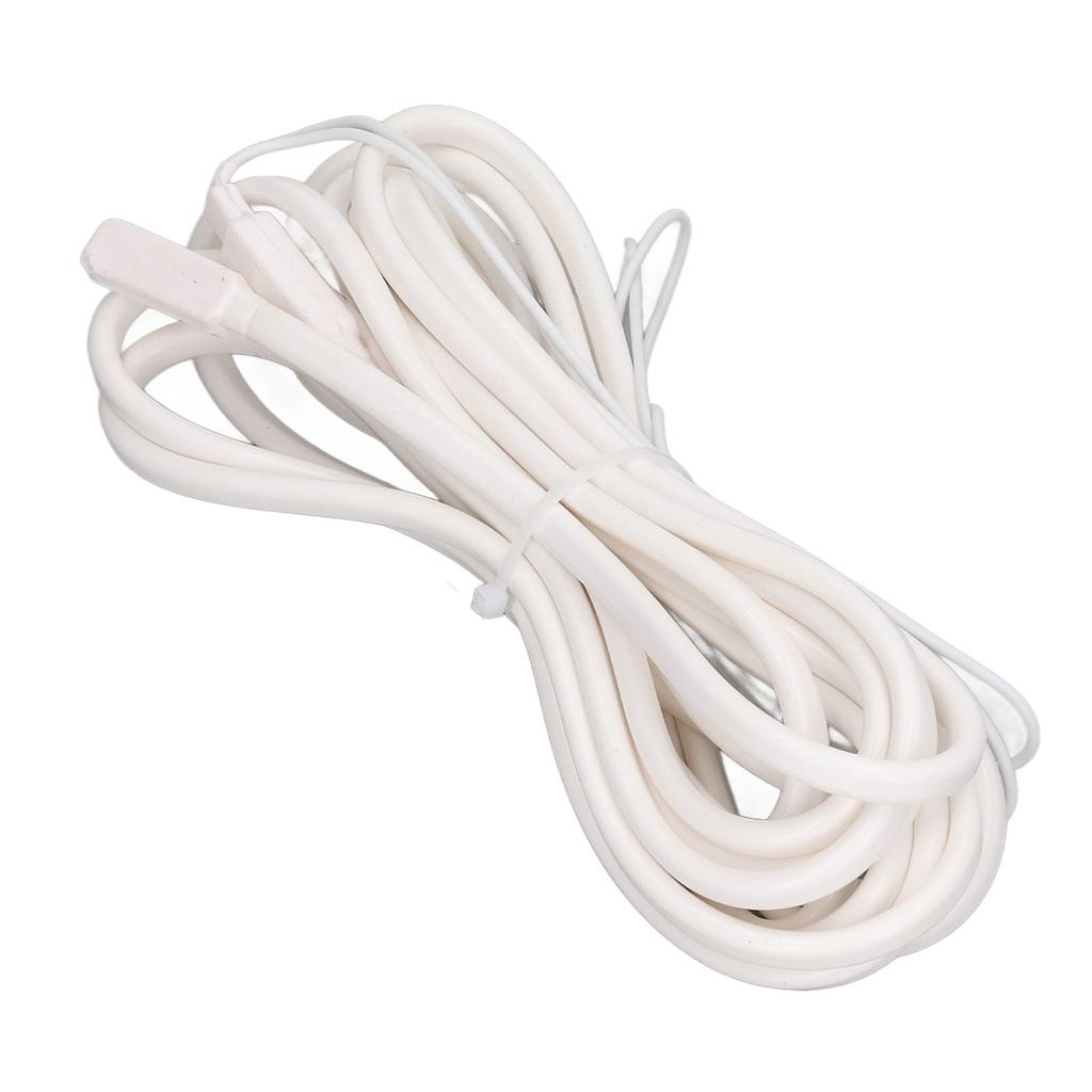 Cablu de încălzire pentru conducte 5m Cauciuc siliconic 200W 70 grade Celsius Cablu de încălzire anti-îngheț turnat prin compresie integrat AC220V