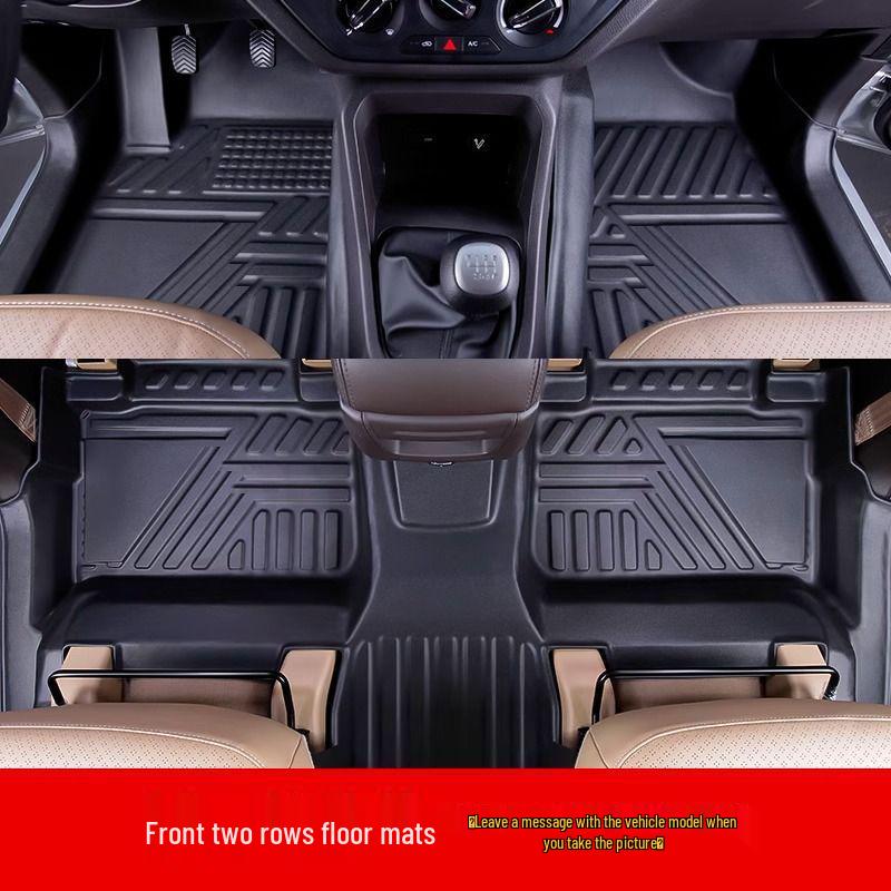 Durable TPE Floor Mat with Door Sill Protector for Changan CX70/CX70T.