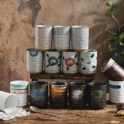Japanese Stoneware Retro Tea Cup - Creative Ceramic Sushi & Water Cup