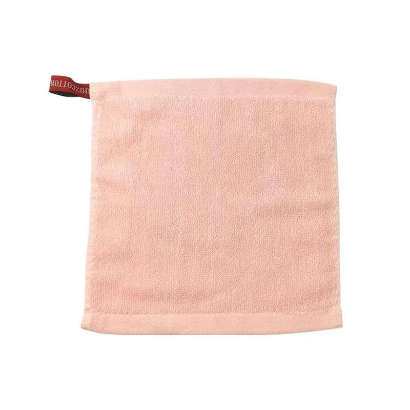 10pcs/lot 20x20cm 20g Small Square Towels Baby Children Towel Wash Face Towel for Kindergarten Kids Customer Logo 3 Colors