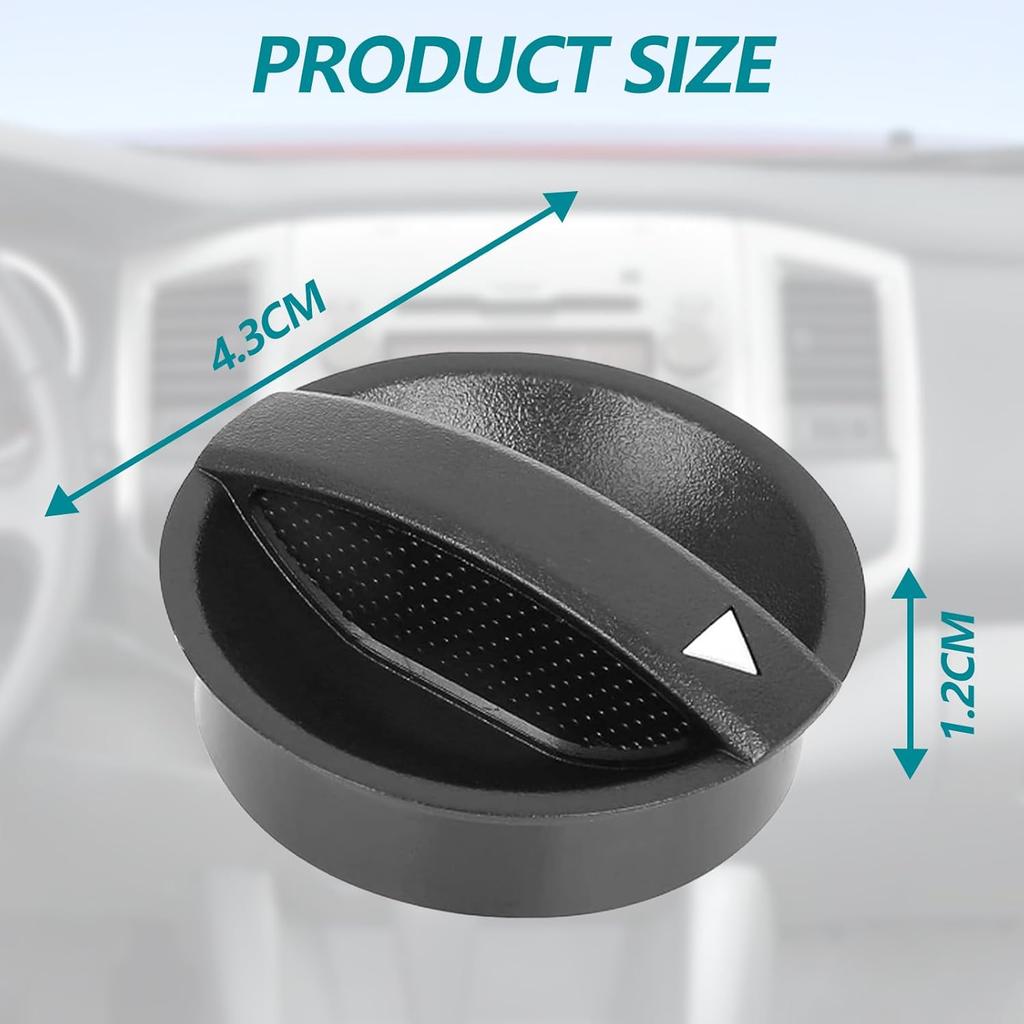 Tacoma HVAC Heater Control Knob Fan Heater Compatible with 2012 2013 2014 2015 Toyota Tacoma 2.7L 4.0L Dials Blower Temperature HVAC Air Flow Control