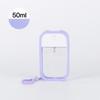 50ml Spray Small Sanitizing Spray Scented Vegan Hand Sanitizer with Keychain Perfume Alcohol Water Spray Bottle Travel Dispenser