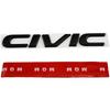 Metal 3D Car Stickers Side Fender Badge Rear Trunk Emblem Decal Styling for Honda CIVIC Logo 10th 11th 8th 2024 2023 Accessories